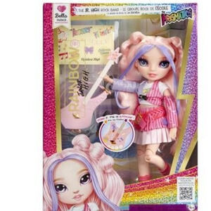 Rainbow High Jr High Rock Band - Bella Pink Fashion Doll Guitar Stickers NWT